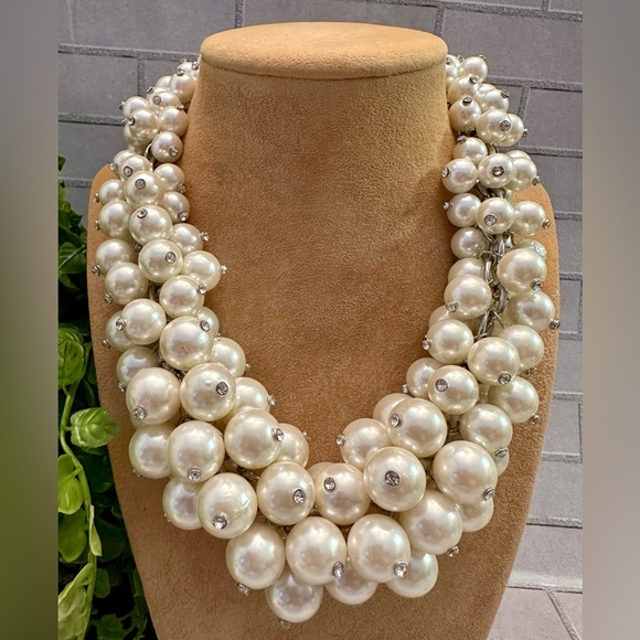 Pearl bead & rhinestone set - Picture 2 of 11